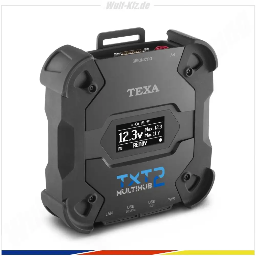 Texa Tester / Diagnosegerät AXONE Nemo Plus mit Navigator TXT Multihub 2